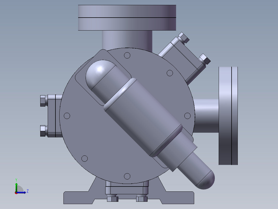 沥青泵680-0左视图