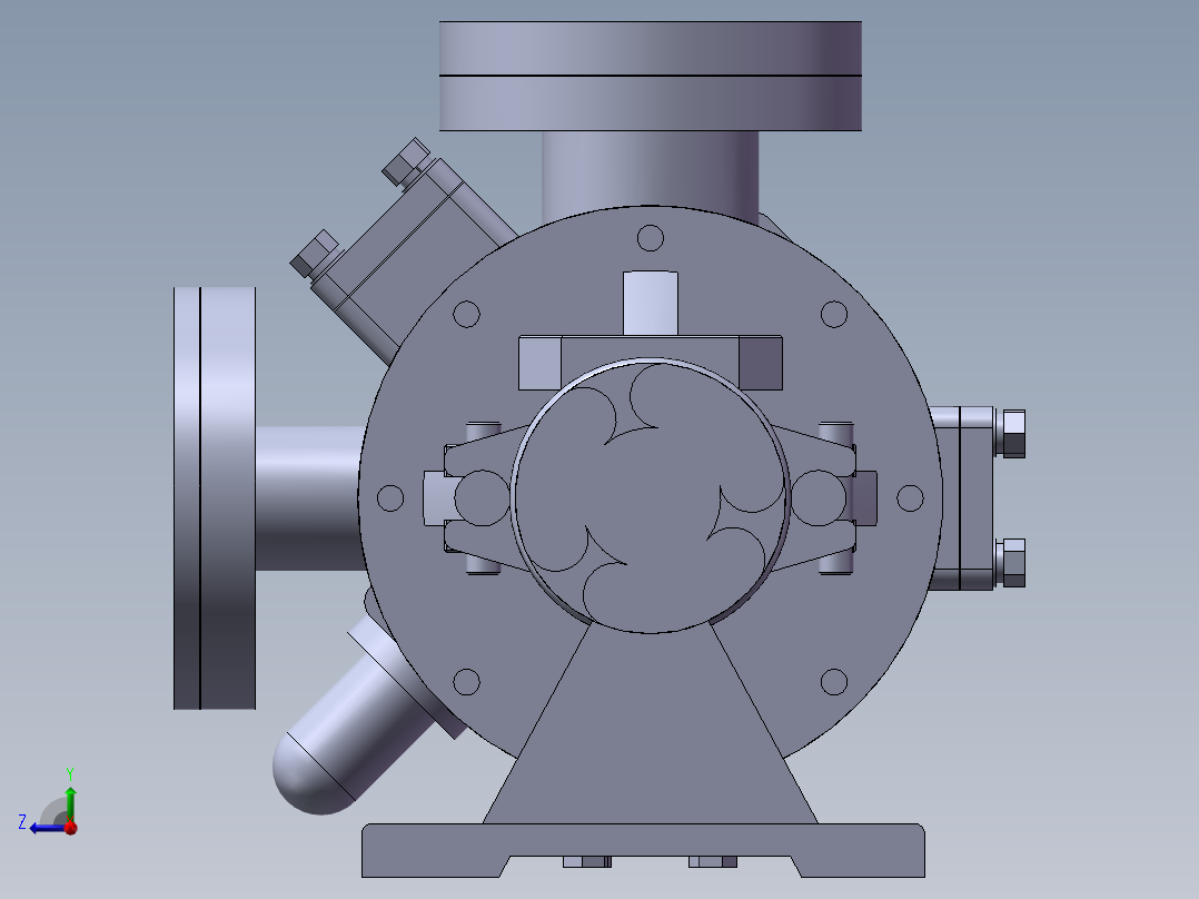 沥青泵680-0右视图