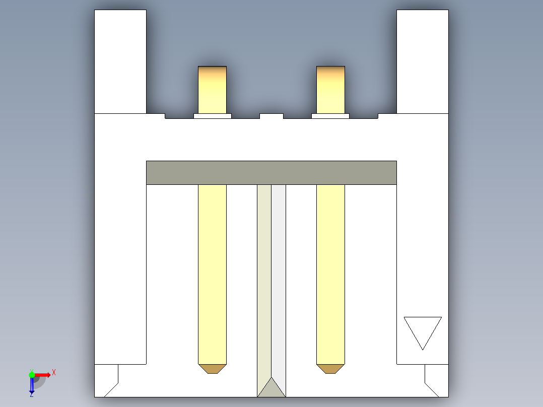 JST-S2B-EH-A俯视图