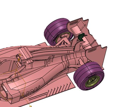 遥控玩具F1方程式模型车