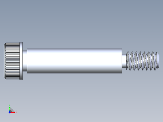 内六角螺螺栓-SB 10-24 x 1前视缩略图
