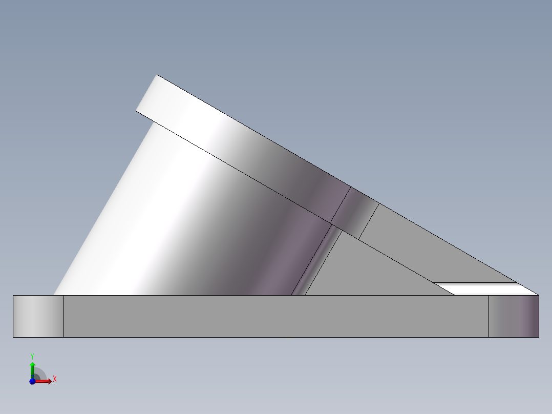 SW格式3D图(模型练习题)-033前视图