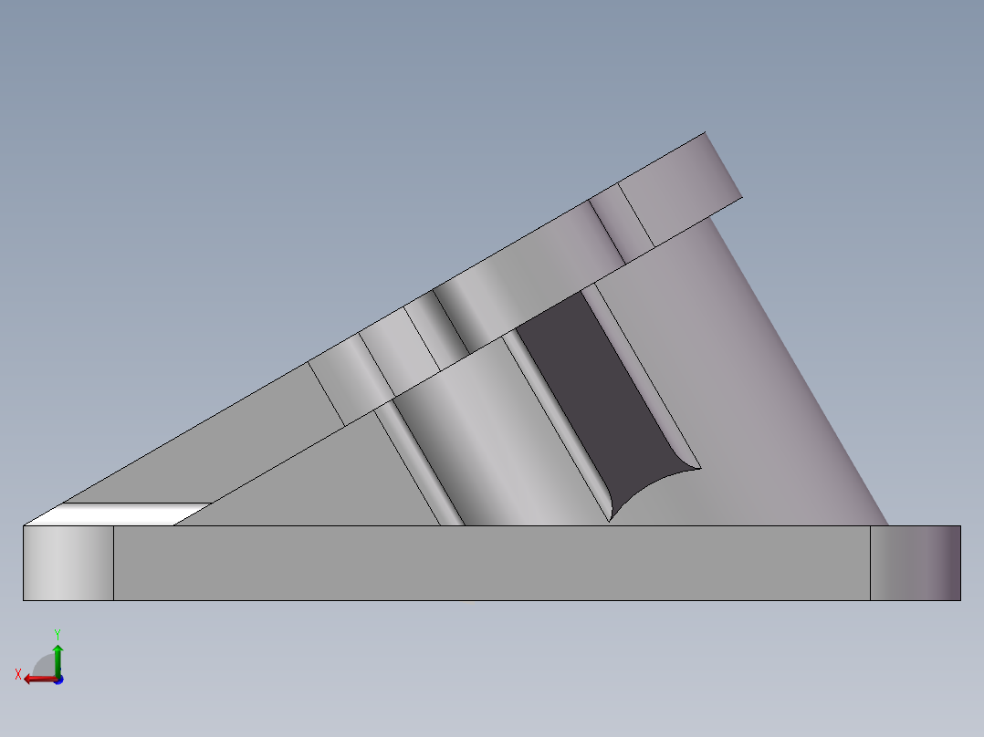 SW格式3D图(模型练习题)-033后视图