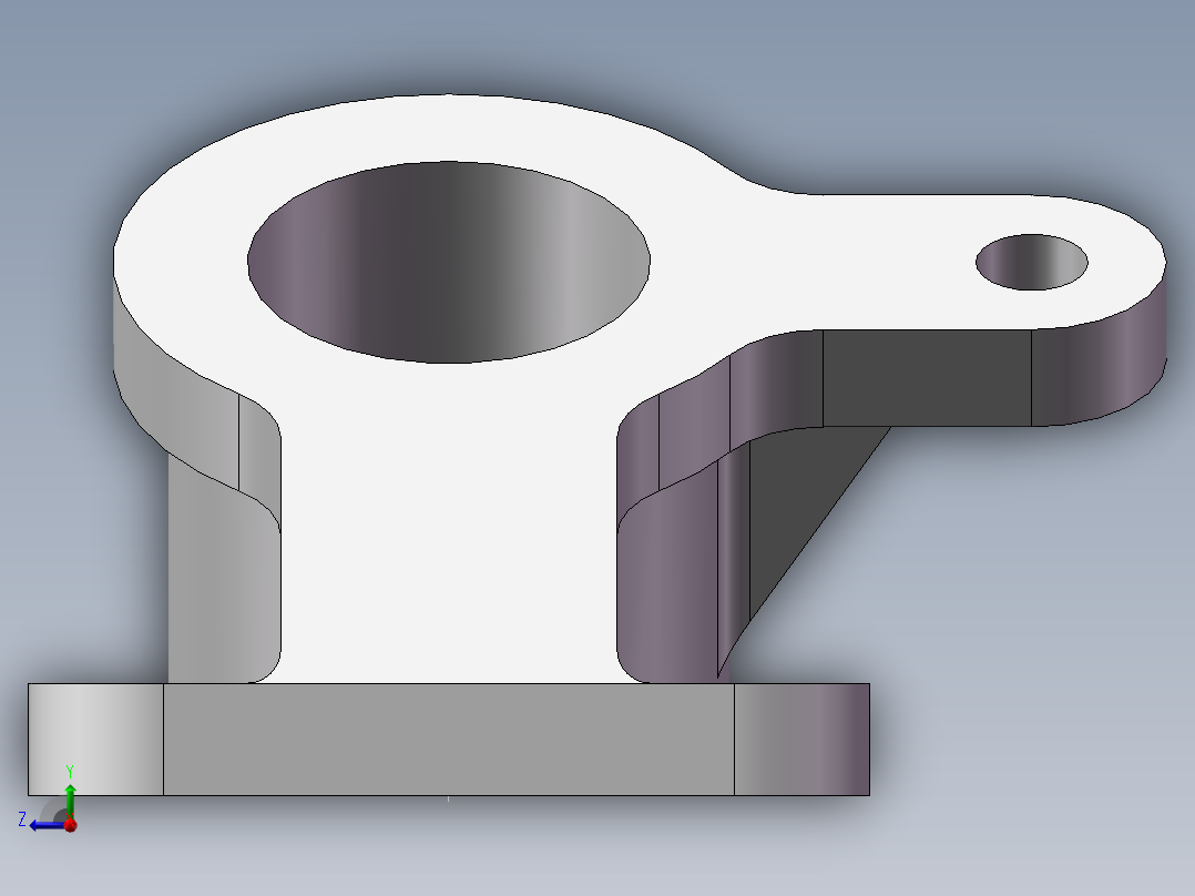 SW格式3D图(模型练习题)-033右视图