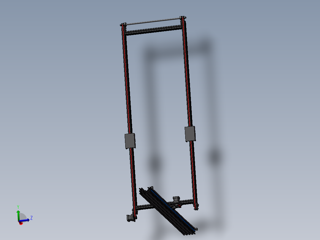 X轴Z轴步进电机直线运动驱动装置设