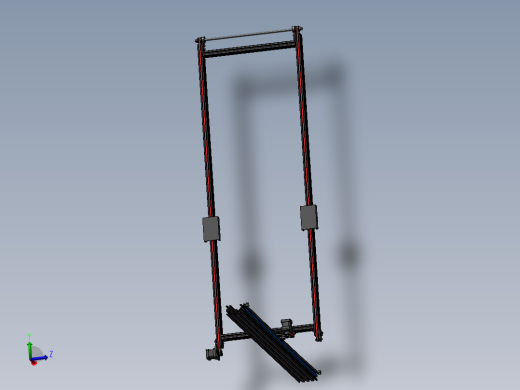 X轴Z轴步进电机直线运动驱动装置设