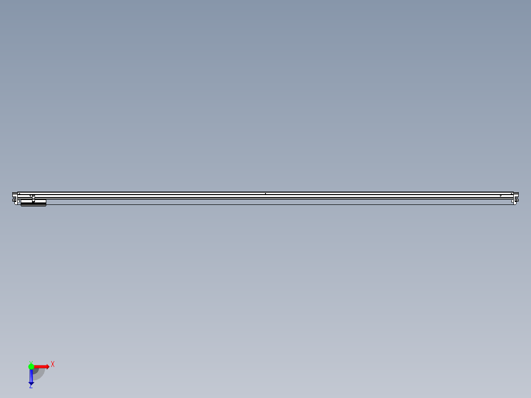 威洛博VL系列3d模型模组VL22H2Y-S3350俯视图