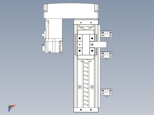 钢基模组-TPA-KSR-6005C-200A1-ML-H1S1俯视缩略图