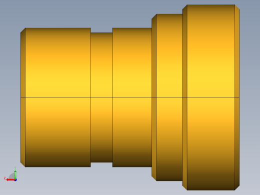 水管接头High Flow Nipple 1163-61-BPD后视缩略图