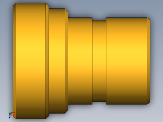 水管接头High Flow Nipple 1163-61-BPD俯视缩略图