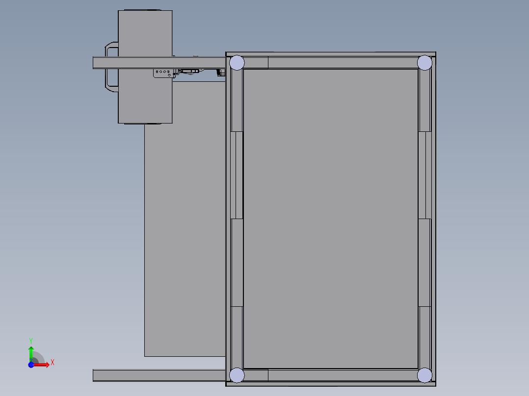 超声波清洗机前视图