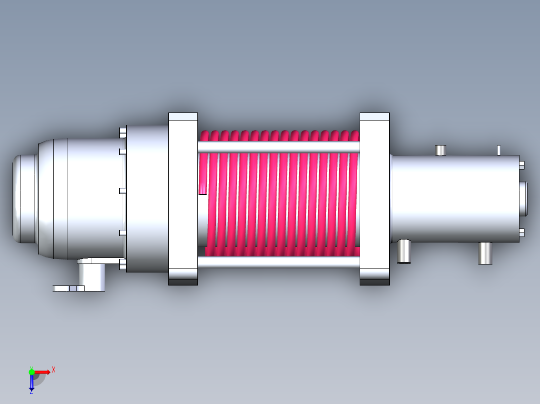 Kingone电动绞车TDS 16.5型号--sw x_t俯视图