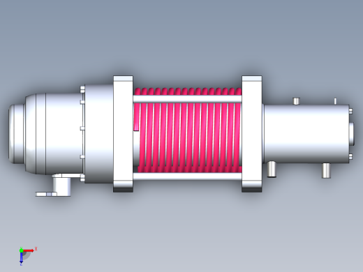 Kingone电动绞车TDS 16.5型号--sw x_t俯视缩略图