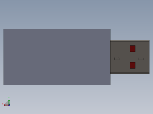 用于STM的微型usb原型模块后视缩略图