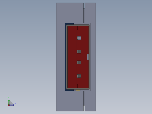 用于STM的微型usb原型模块左视缩略图