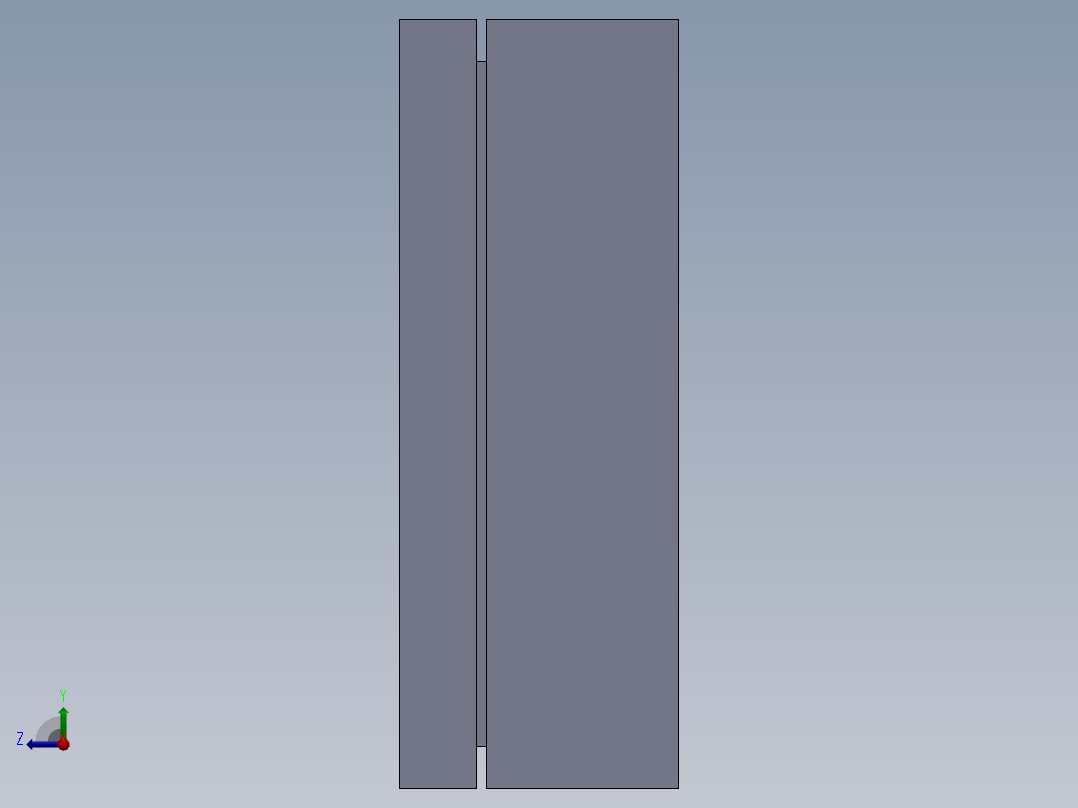 用于STM的微型usb原型模块右视图