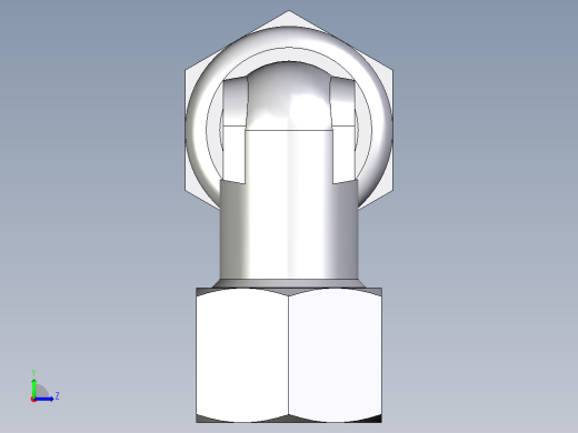 卡套式工业通用硬管接头EO_Bulkhead_elbow_WSV12SCF左视缩略图