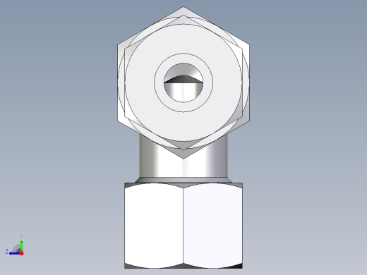 卡套式工业通用硬管接头EO_Bulkhead_elbow_WSV12SCF右视缩略图