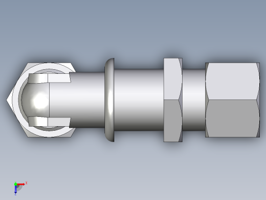 卡套式工业通用硬管接头EO_Bulkhead_elbow_WSV12SCF俯视缩略图