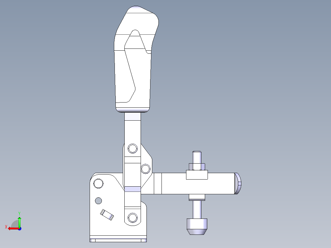 德克斯TUNKERS气缸数模T2-10U后视图