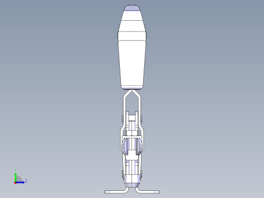 德克斯TUNKERS气缸数模T2-10U左视缩略图