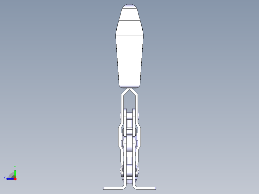 德克斯TUNKERS气缸数模T2-10U右视缩略图