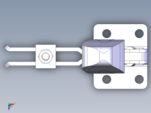 德克斯TUNKERS气缸数模T2-10U俯视缩略图