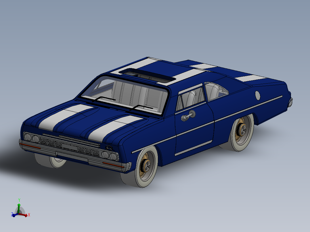 雪佛兰黑斑羚双座轿车 SW STP