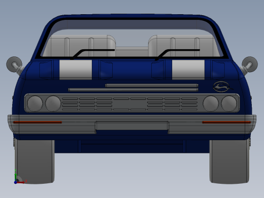 雪佛兰黑斑羚双座轿车 SW STP前视缩略图
