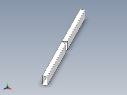 简易版餐桌正等轴测缩略图