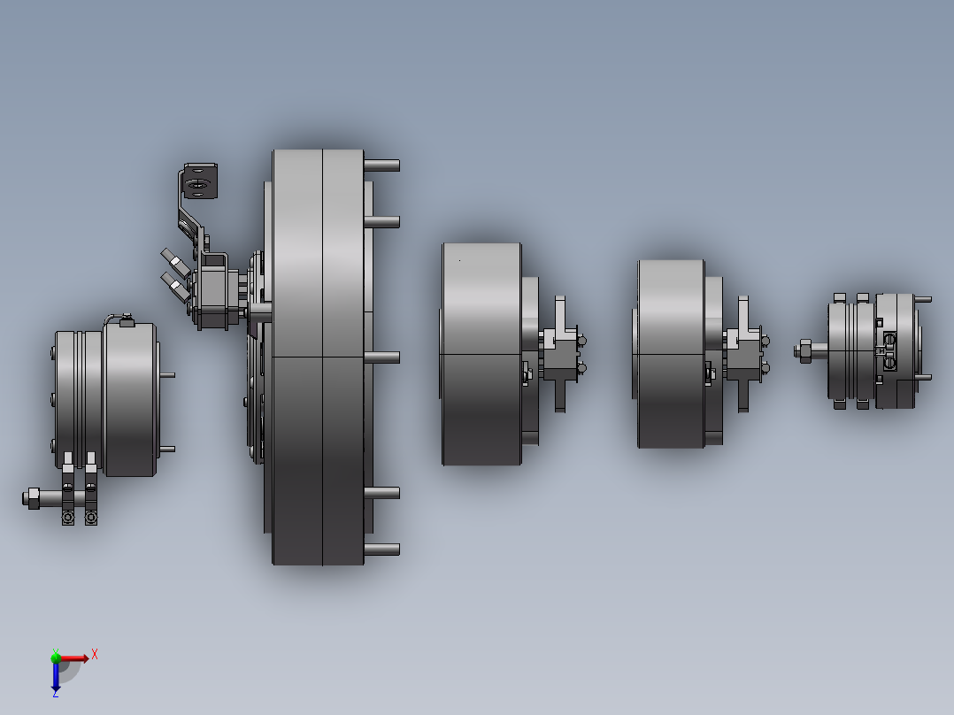 5款MEROBEL电磁离合器==953170===60俯视图