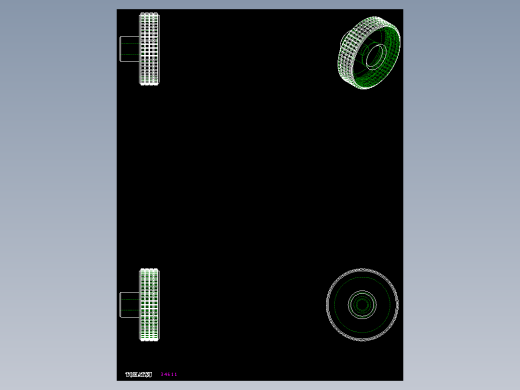 把手(母牙)MBT-2D多系列多零件图纸模型