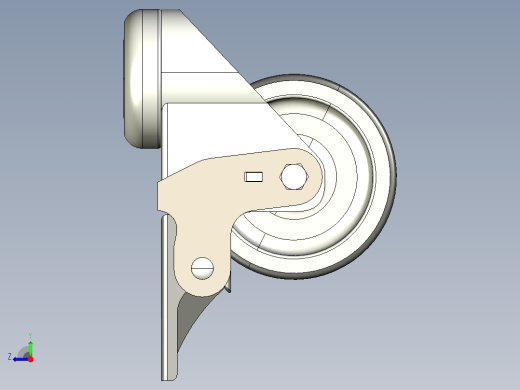 型材-KJN 50 GREY M10 50MM WHEEL右视缩略图