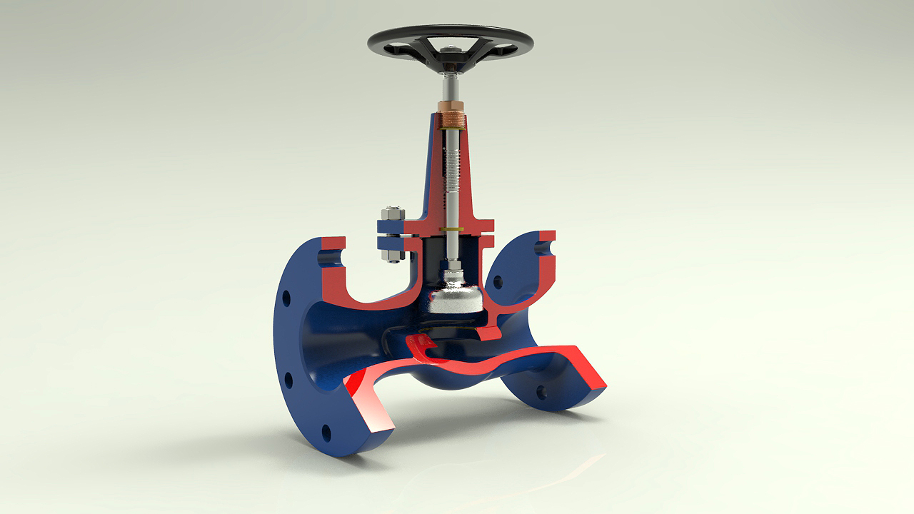 球心阀2STEP _ IGES