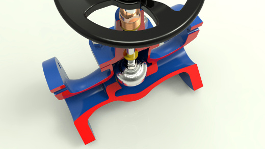 球心阀2STEP _ IGES缩略图