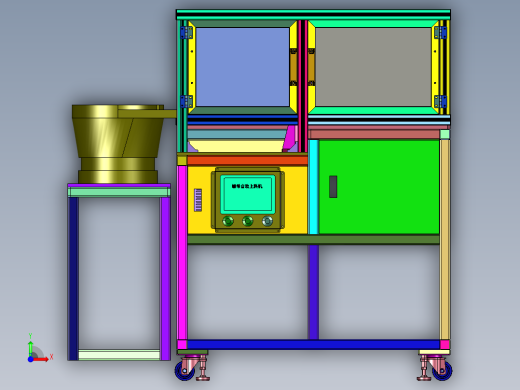 工装板螺母预埋机前视缩略图