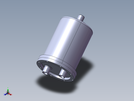 轴向柱塞泵正等轴测缩略图