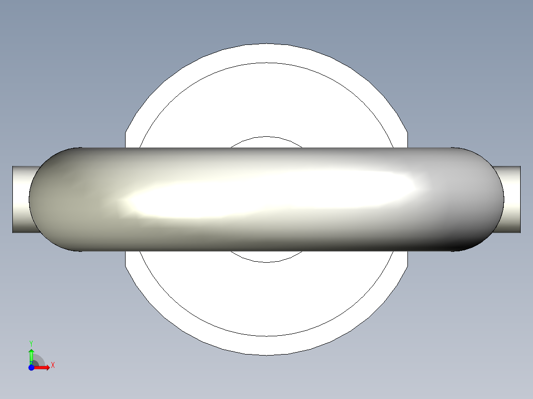 安全吊環J.-3D多系列多零件图纸模型前视图