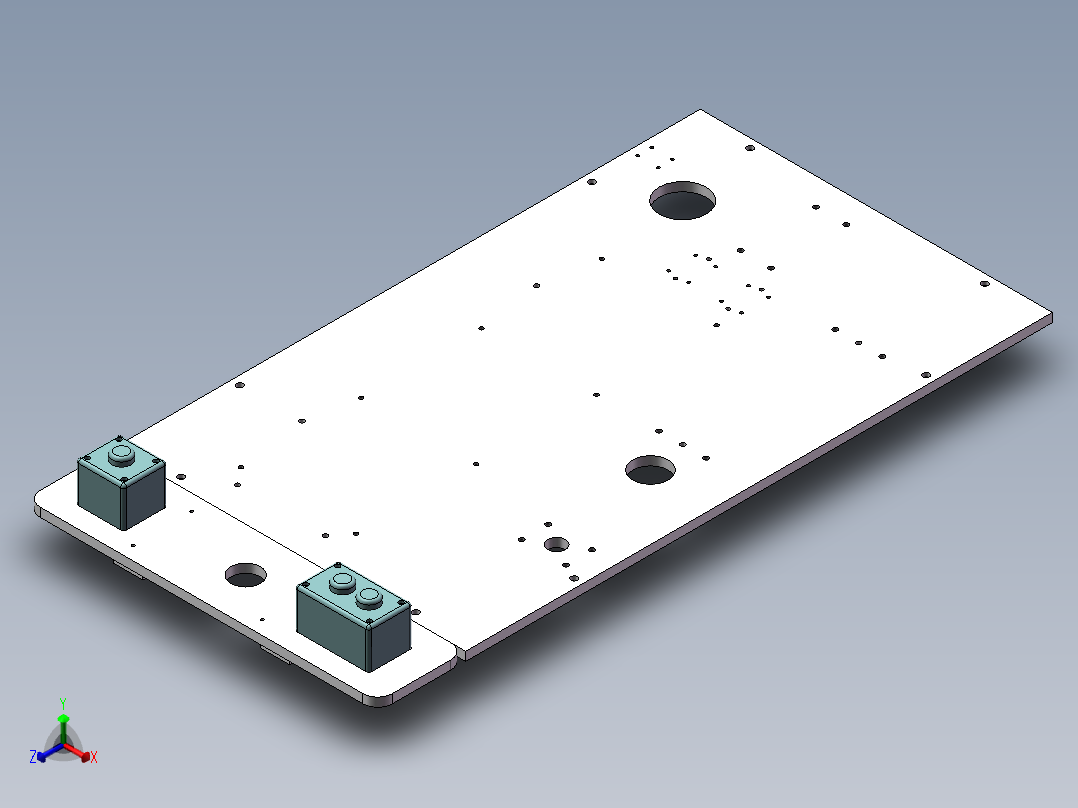 弹片组装设备sw13可编辑正等轴测图