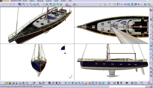 帆船游艇图纸缩略图