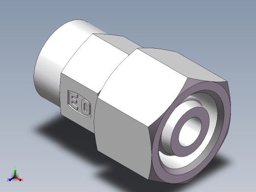压力表接头-带螺母、7BD-04-20GDK+S