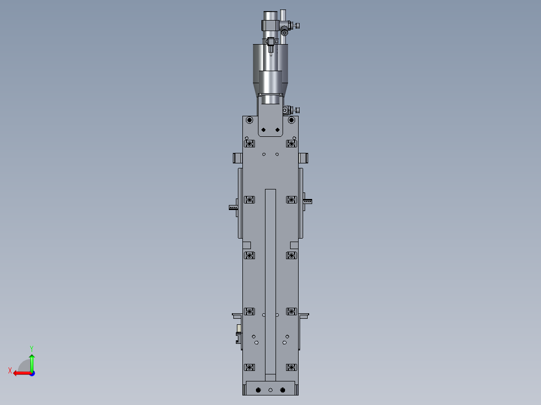 螺丝枪3D模组后视图