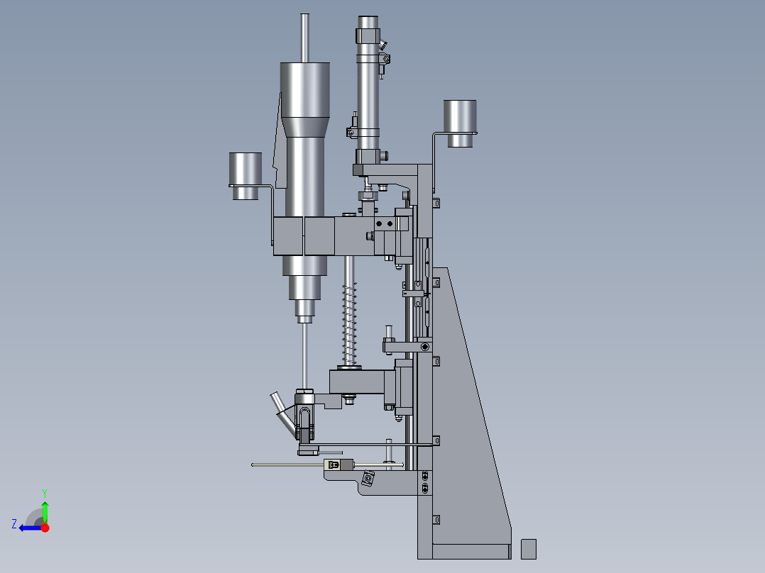 螺丝枪3D模组右视图