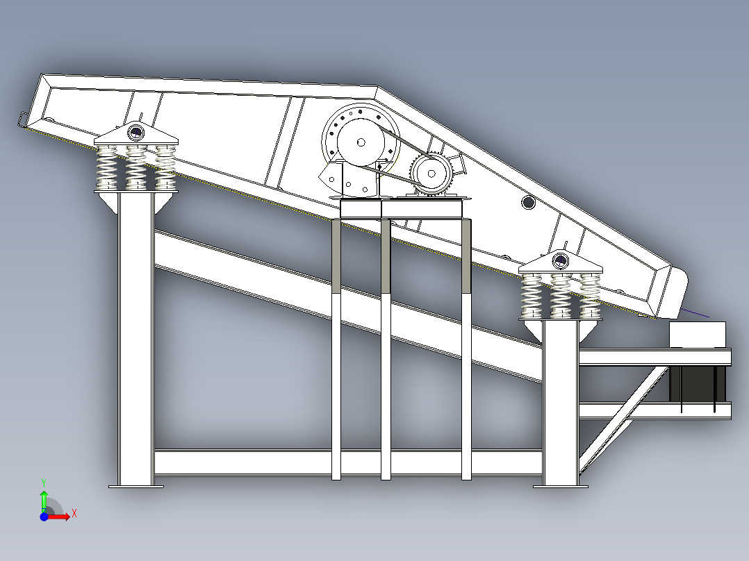 A3003897-振动筛前视图