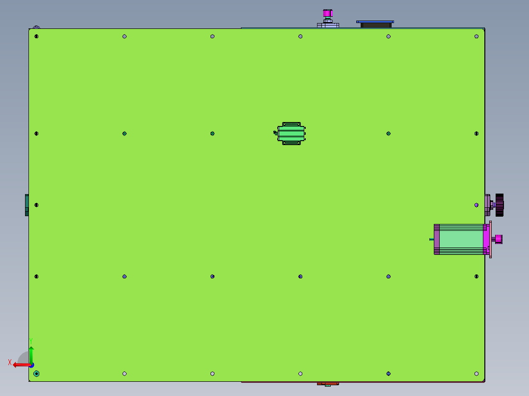 ZD31J数控机床  step后视图