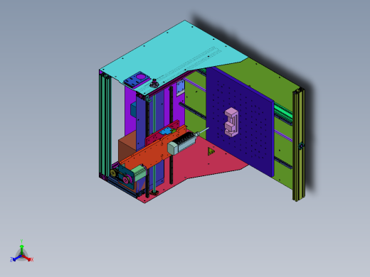 ZD31J数控机床  step正等轴测缩略图