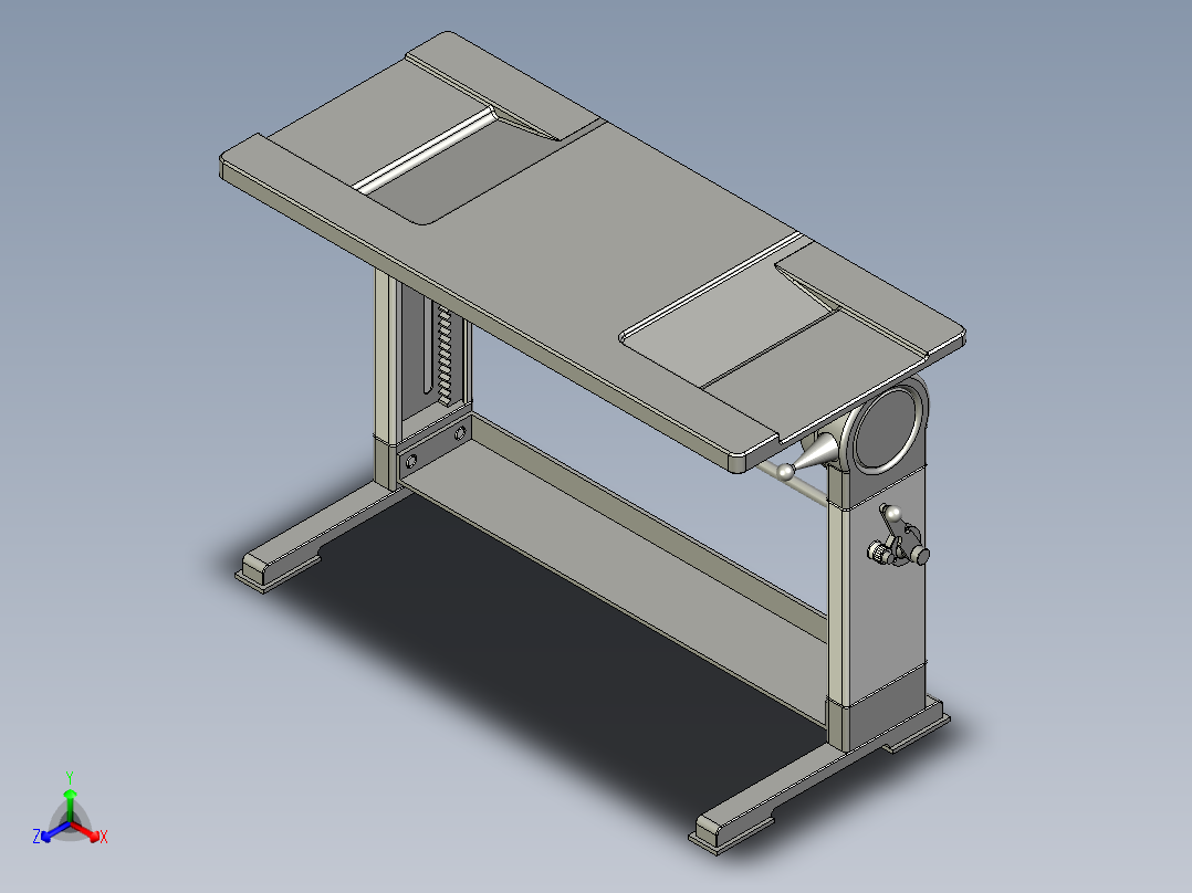 建筑设计工作桌
