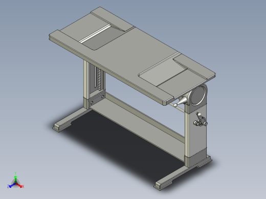 建筑设计工作桌