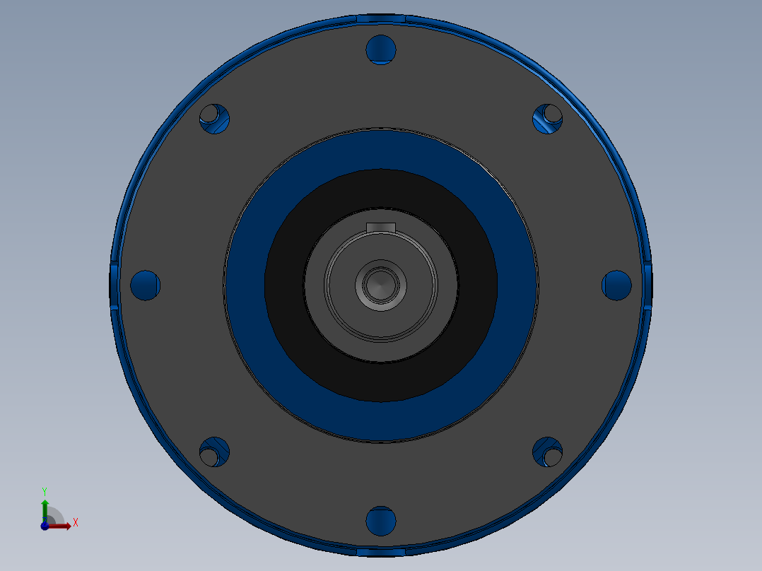 行星齿轮箱 R1EL 001A 3.52Y C038 M1 F10a C38x58 B5前视图