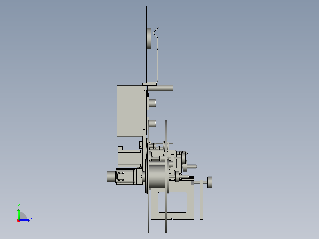 1热封包装机左视图